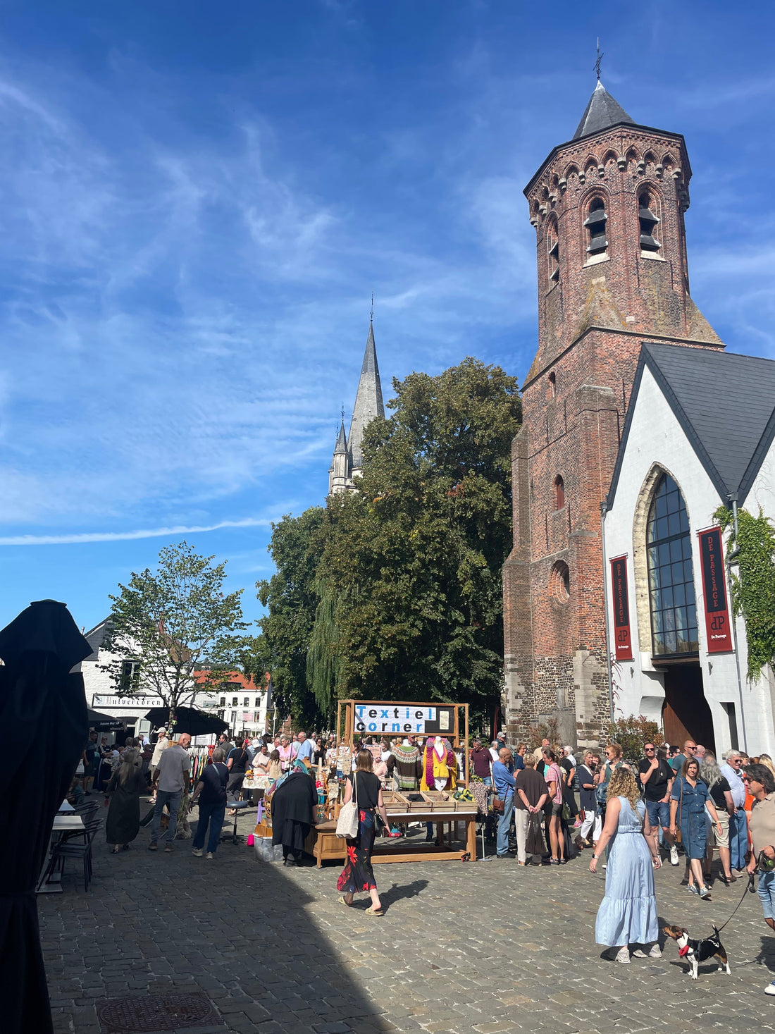 Een namiddag op de Montmartre kunstmarkt in Ronse